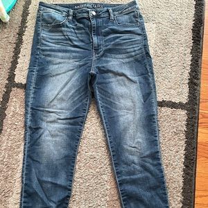 blue, jeggings, size 12